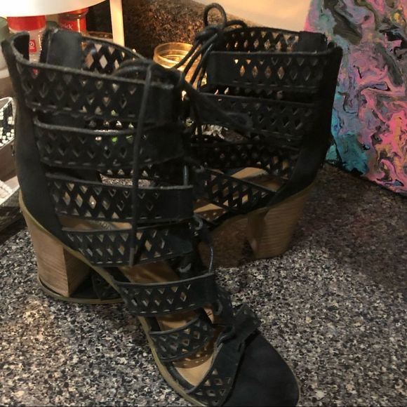 Steve Madden gladiator chunky sandals size 10 - Picture 9 of 9